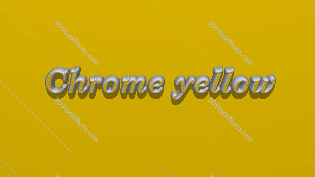 Chrome yellow 