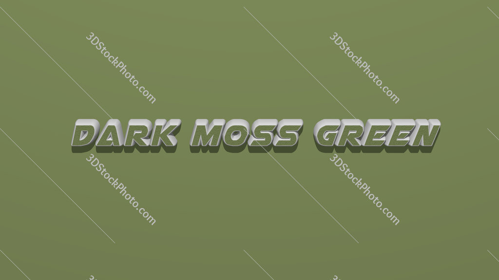 Dark moss green 