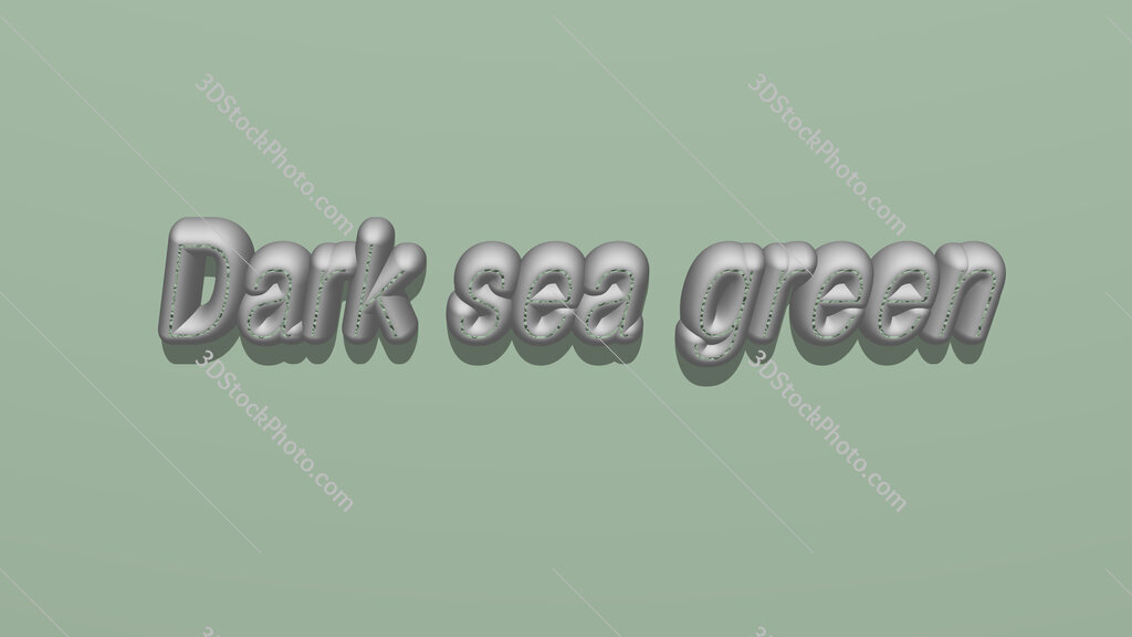 Dark sea green 