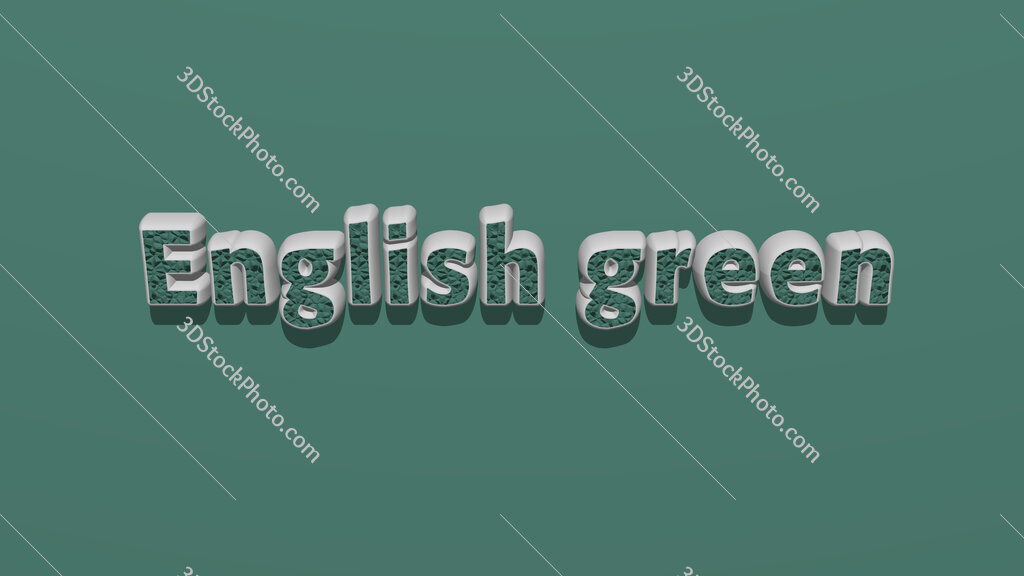 English green 