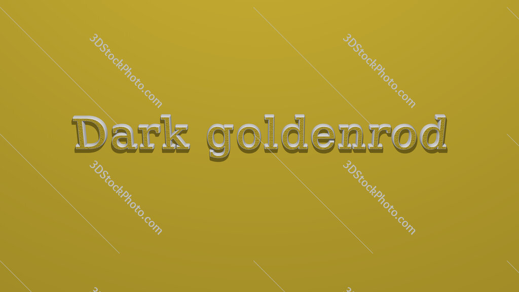 Dark goldenrod 