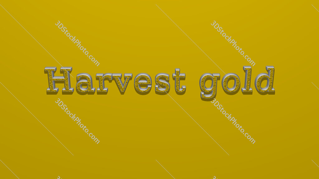 Harvest gold 