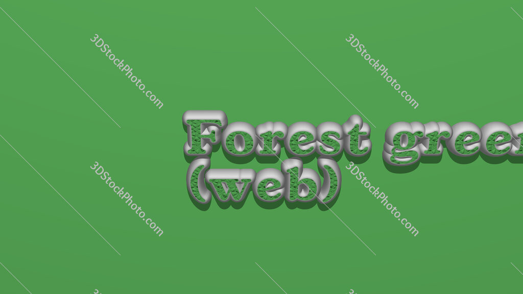 Forest green (web) 