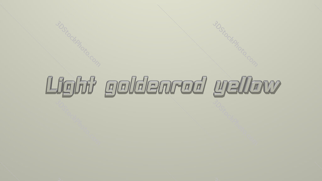 Light goldenrod yellow 