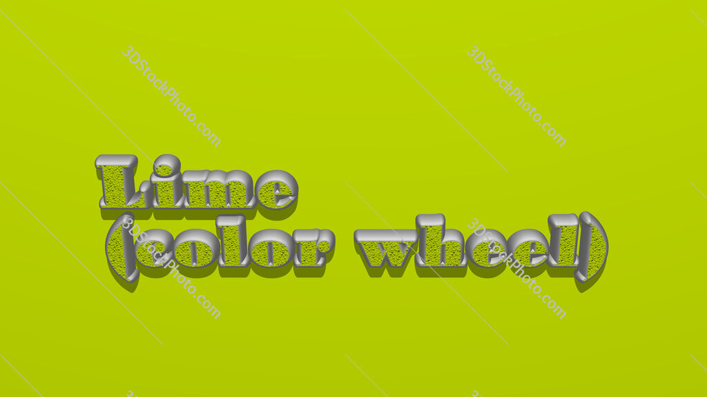 Lime (color wheel) 