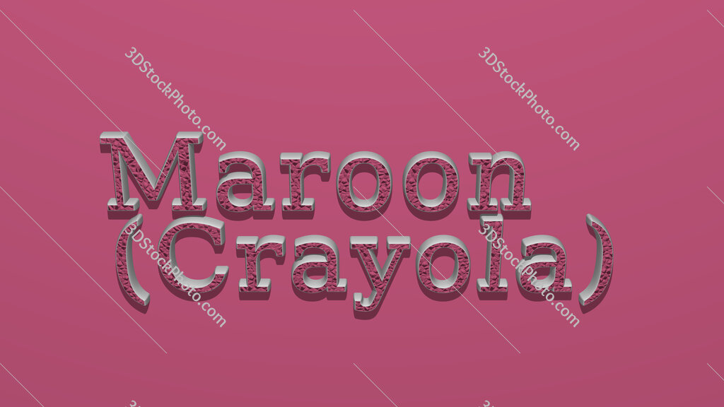 Maroon (Crayola) 