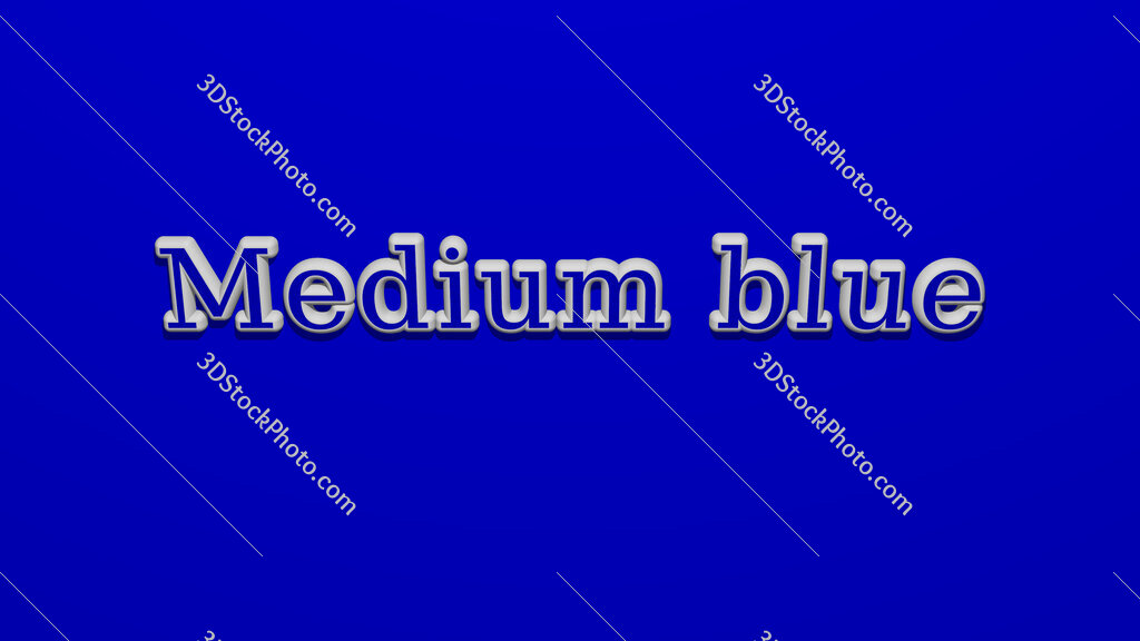 Medium blue 