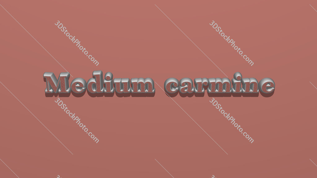Medium carmine 