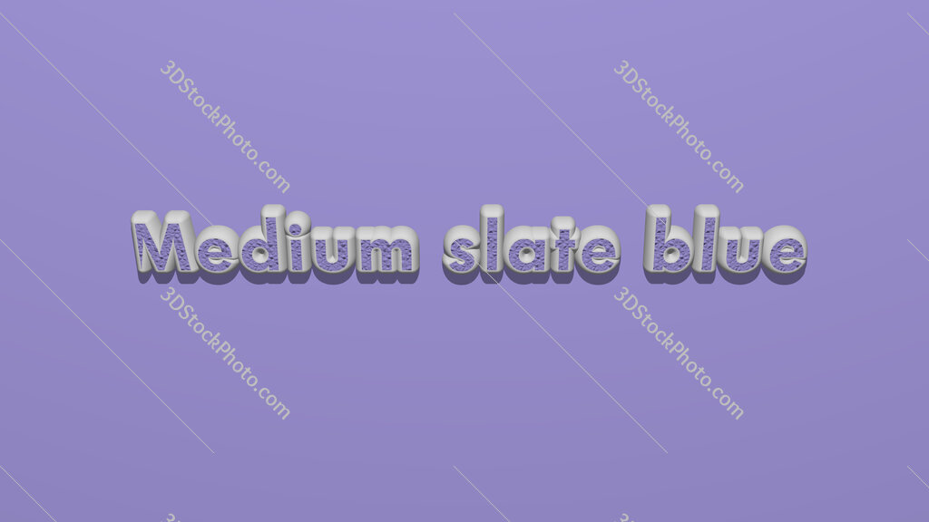 Medium slate blue 