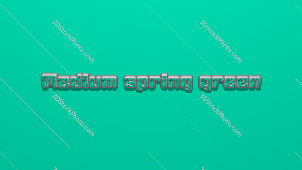 Medium spring green 