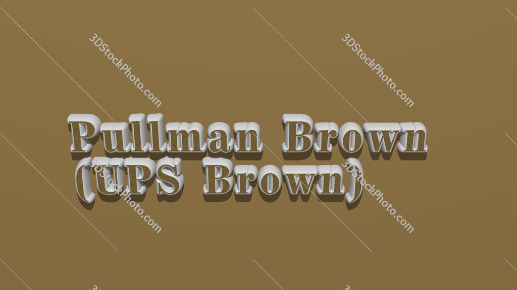 Pullman Brown (UPS Brown) 