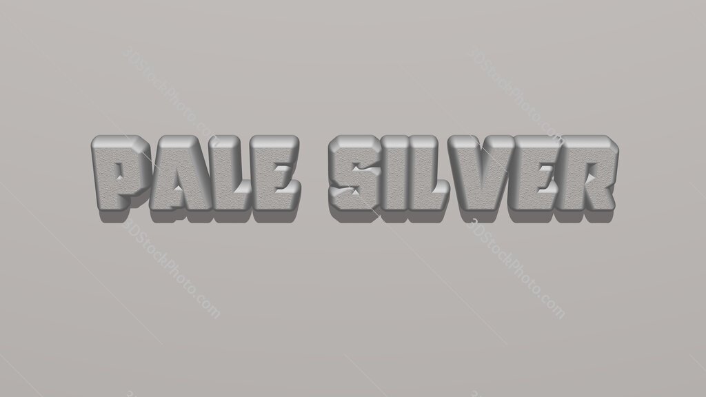 Pale silver 