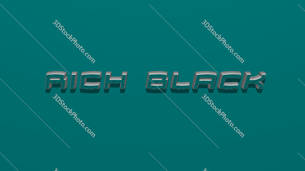 Rich black 