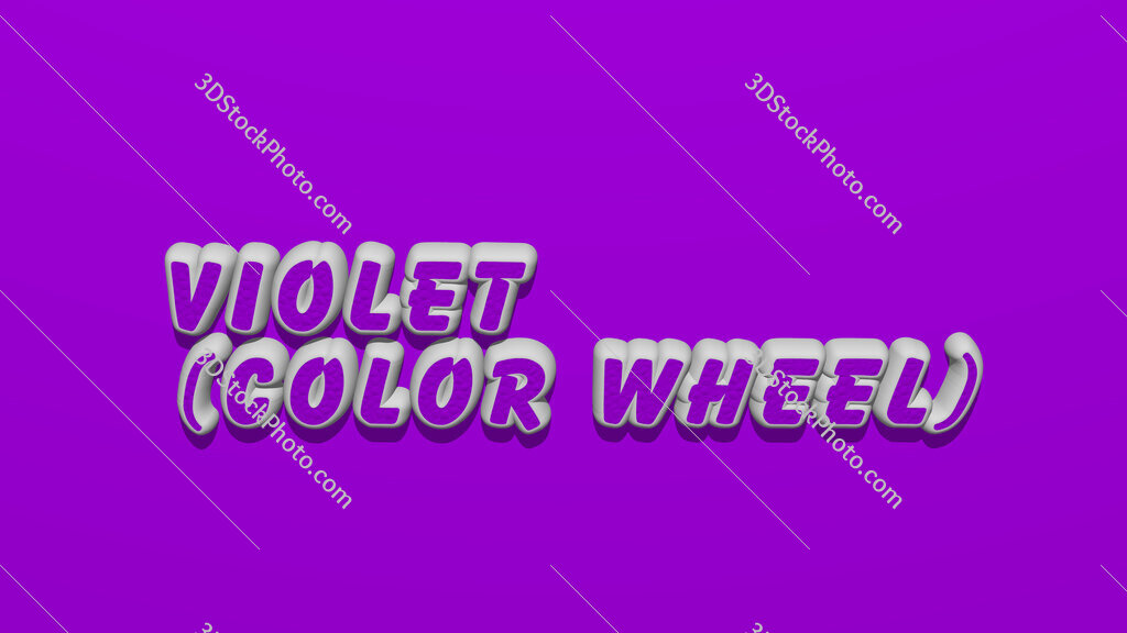 Violet (color wheel) 