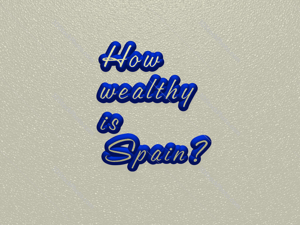 How wealthy is Spain? 