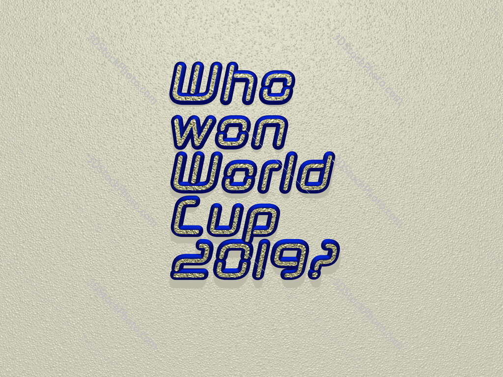 Who won World Cup 2019? 