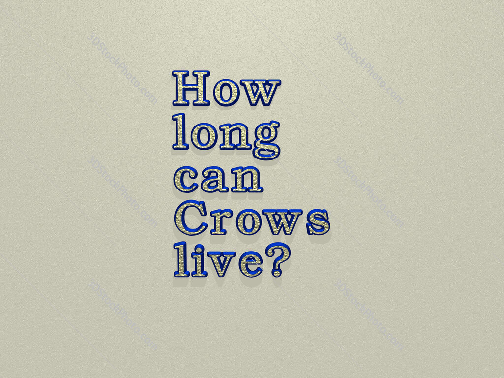 How long can Crows live? 