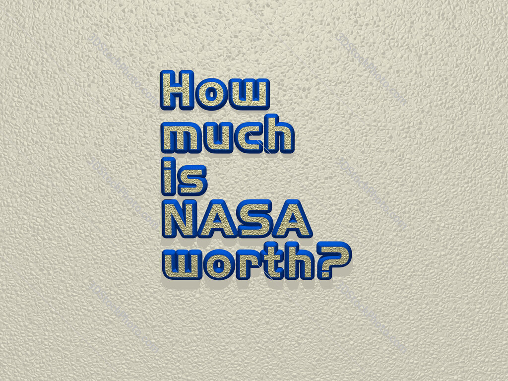How much is NASA worth? 