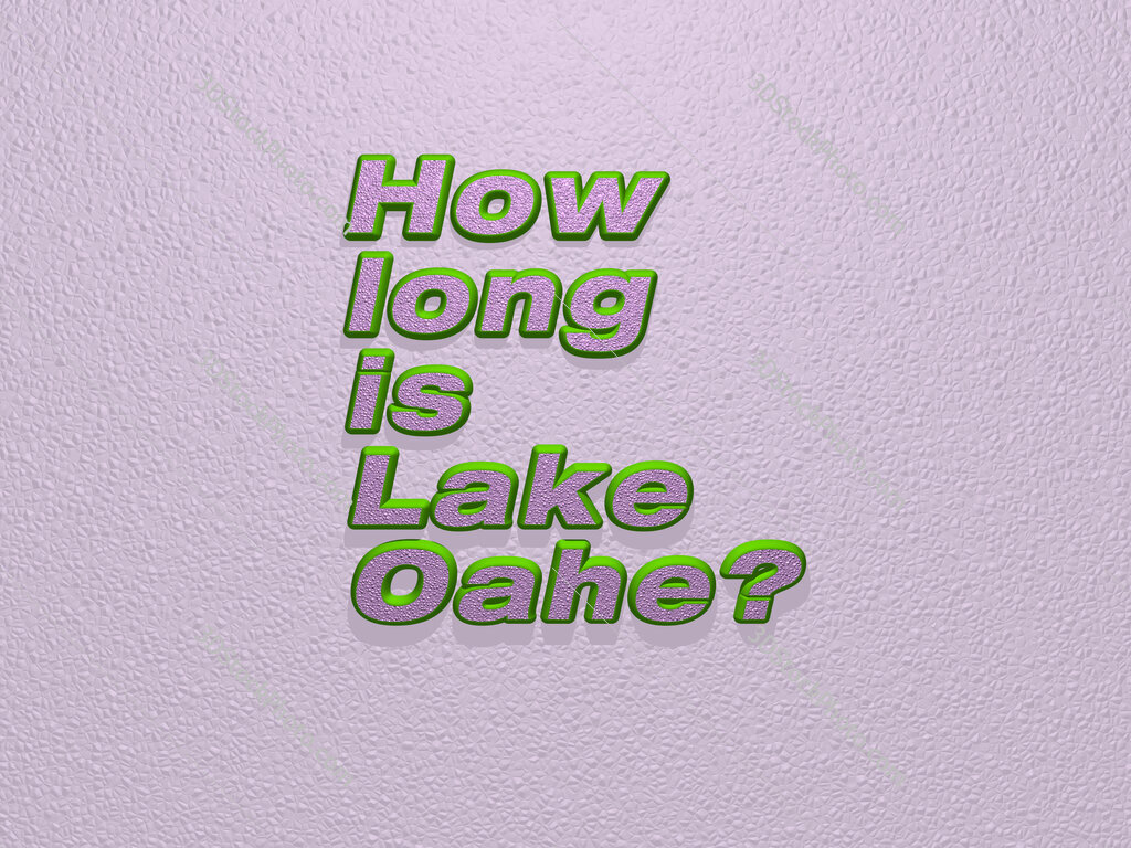 How long is Lake Oahe? 