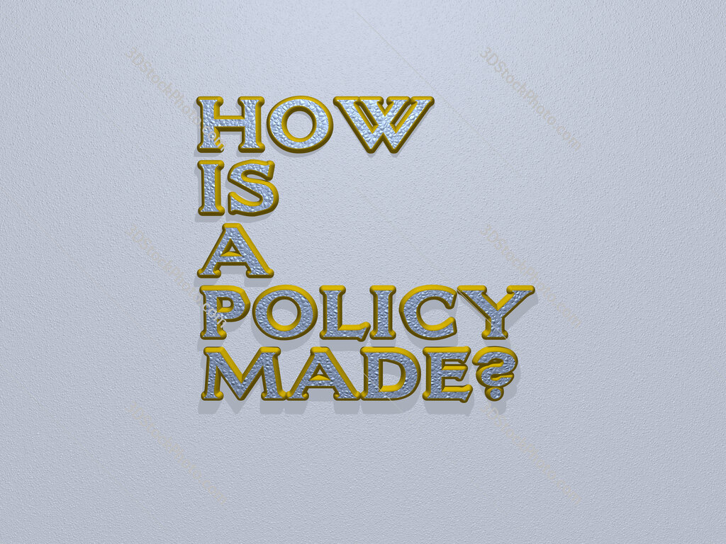 How is a policy made? 