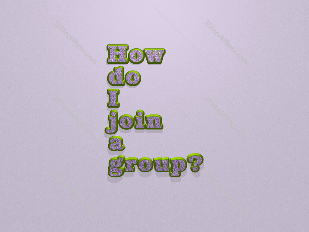 How do I join a group? 