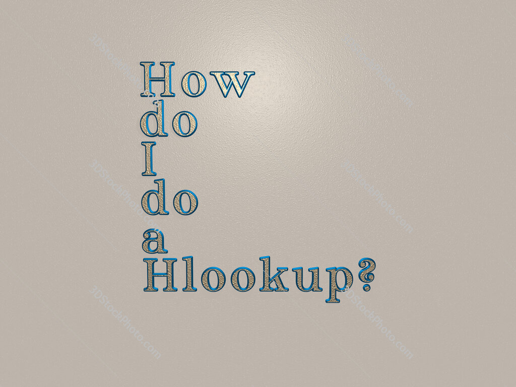 How do I do a Hlookup? 