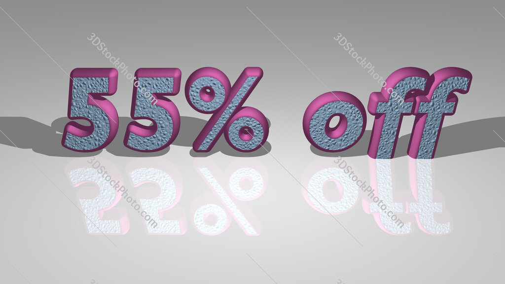 55% off 