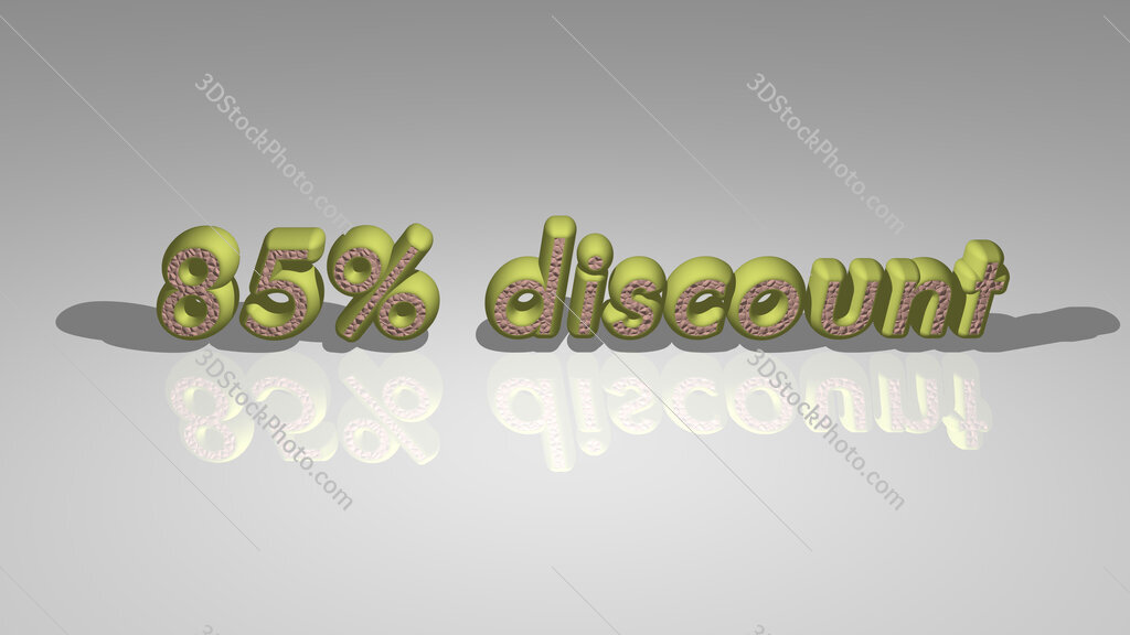 85% discount 