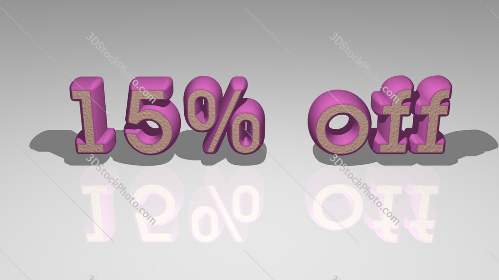 15% off 