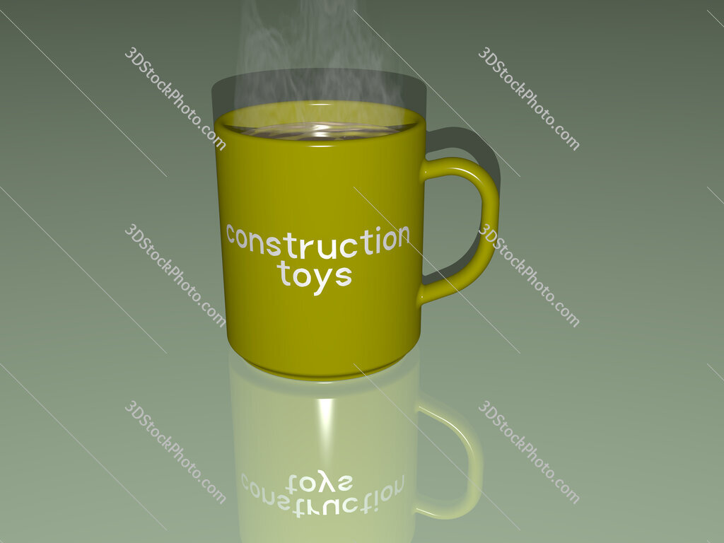 construction toys text on a coffee mug