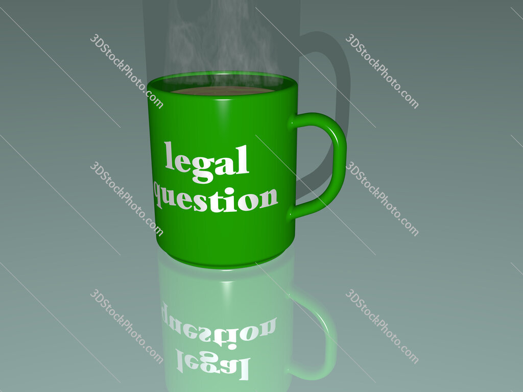 legal question text on a coffee mug