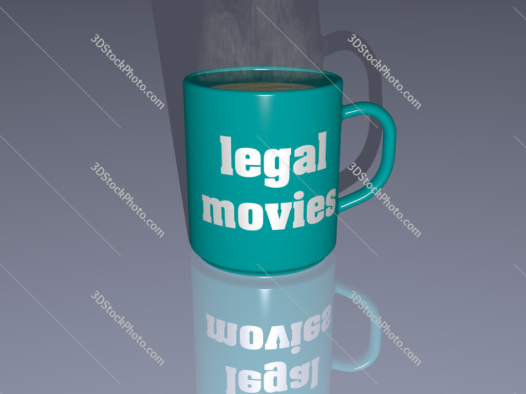 legal movies text on a coffee mug