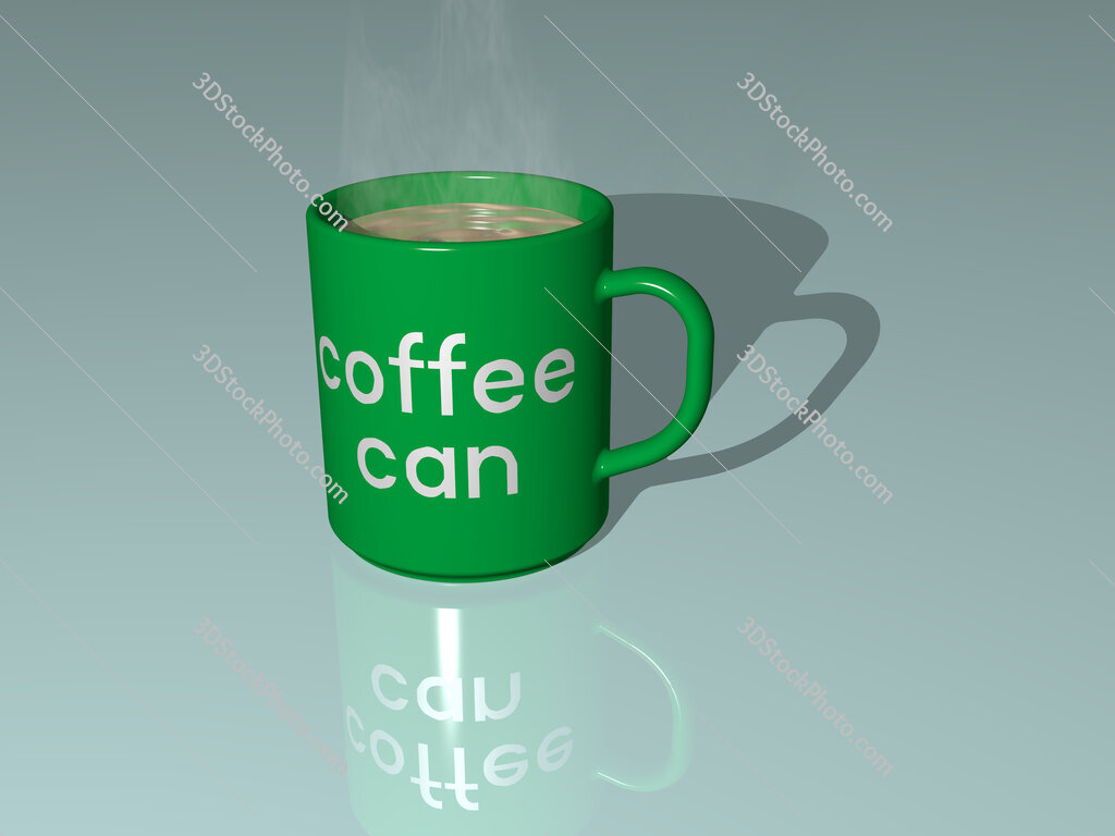 coffee can text on a coffee mug