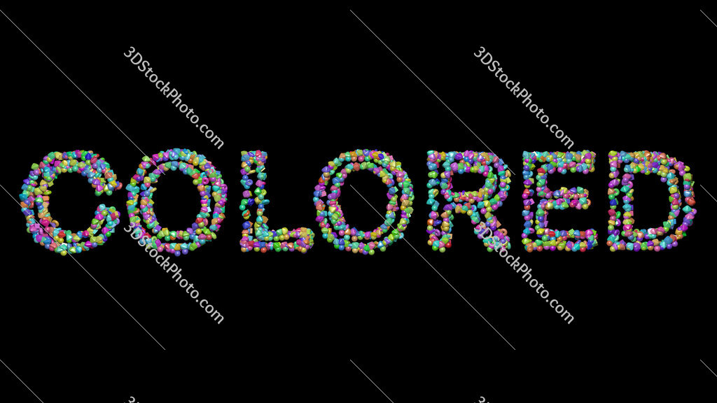 colored 