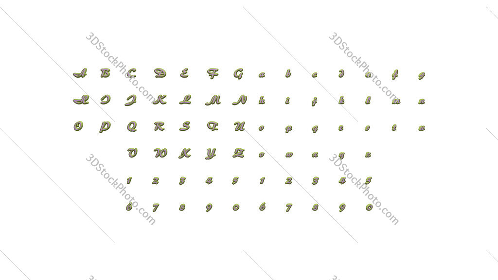 full set of alphabets 