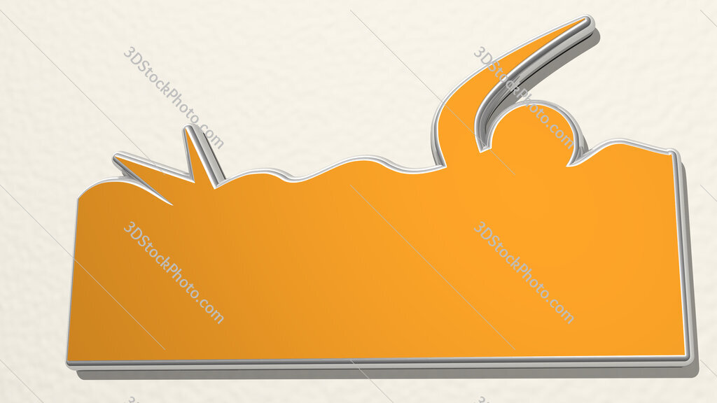 athletic sport activity 3D drawing icon