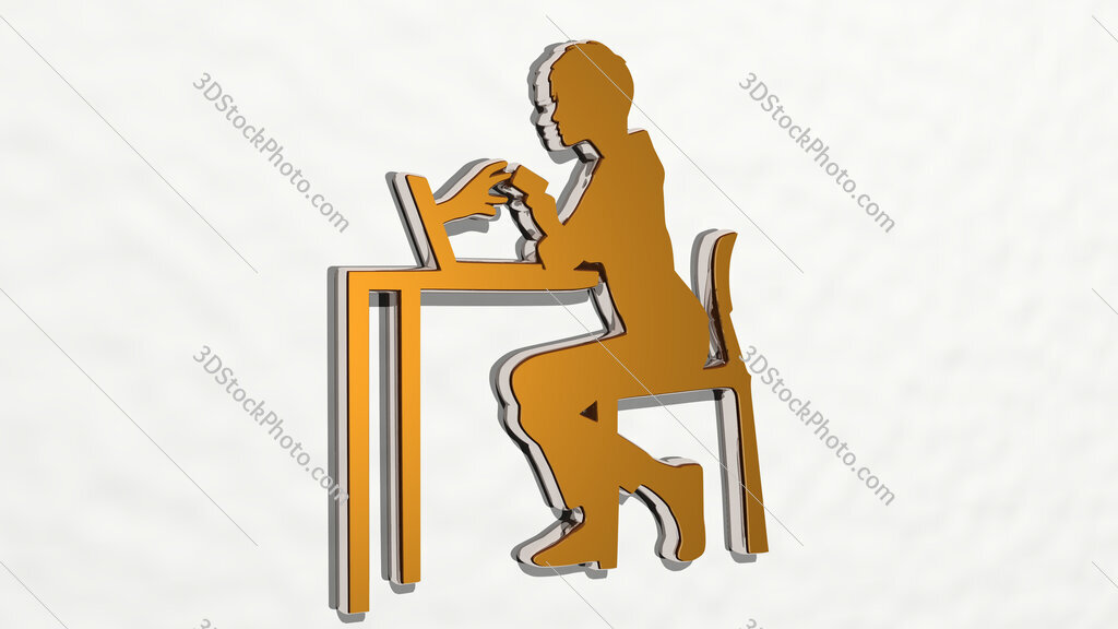 internet hand stealing woman credit card 3D drawing icon
