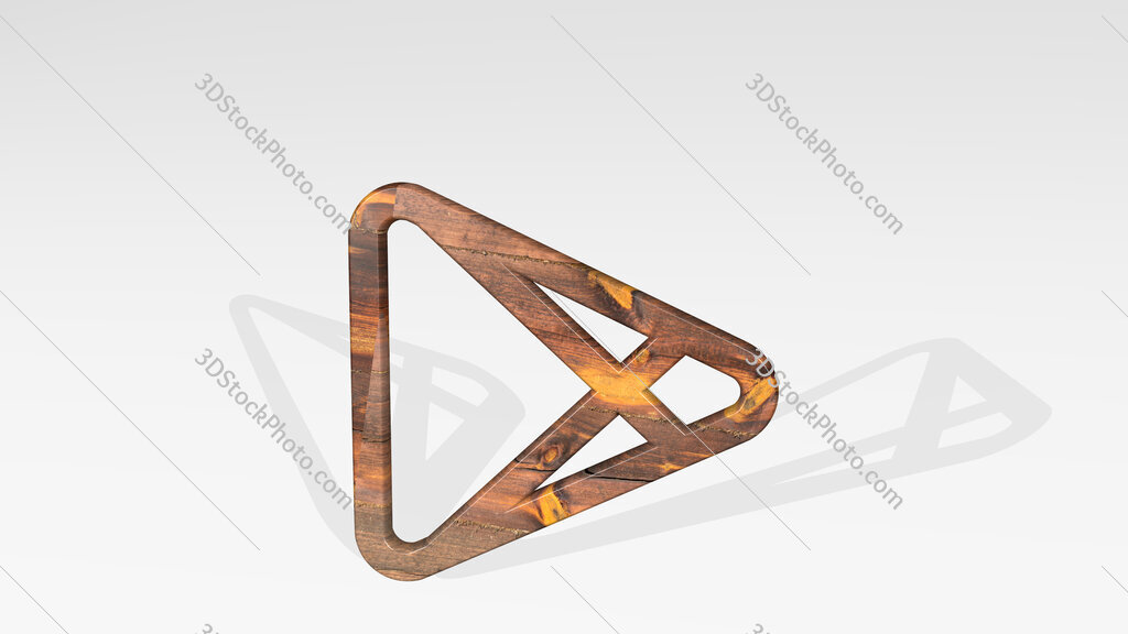 e commerce play store 3D icon standing on the floor