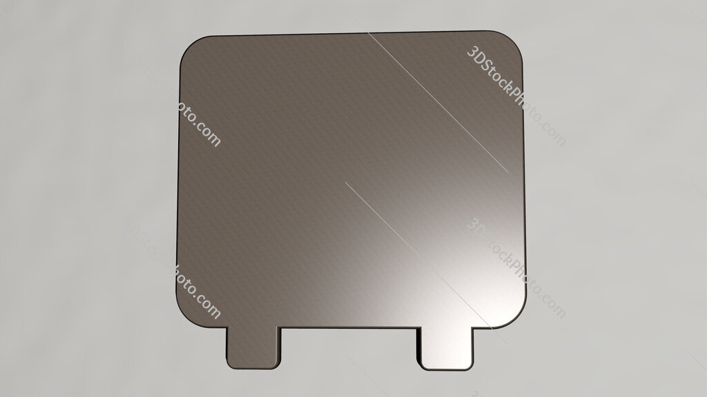 business-and-finance 3D icon on the wall