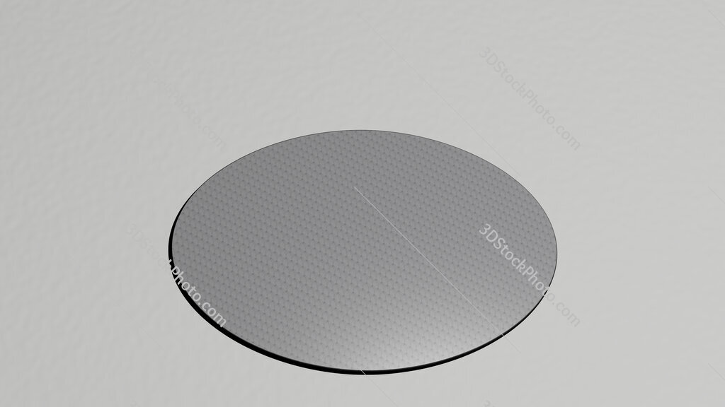 american-football 3D icon on the wall