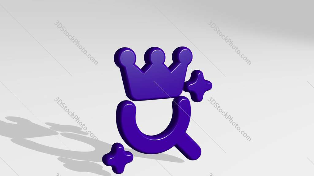 seo search reward 3D icon casting shadow