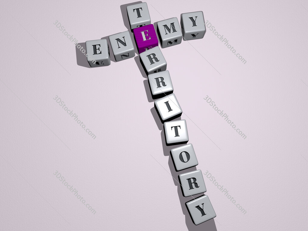 enemy territory crossword by cubic dice letters