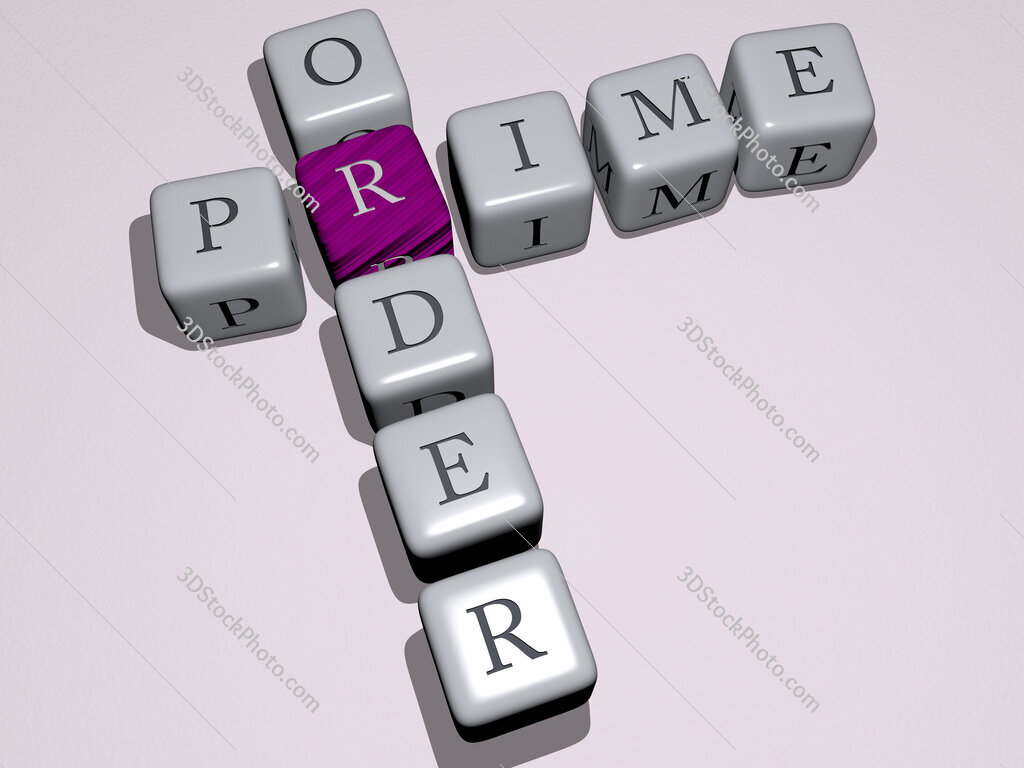 prime order crossword by cubic dice letters