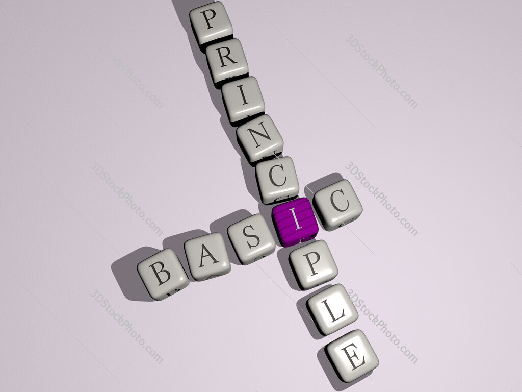 basic principle crossword by cubic dice letters
