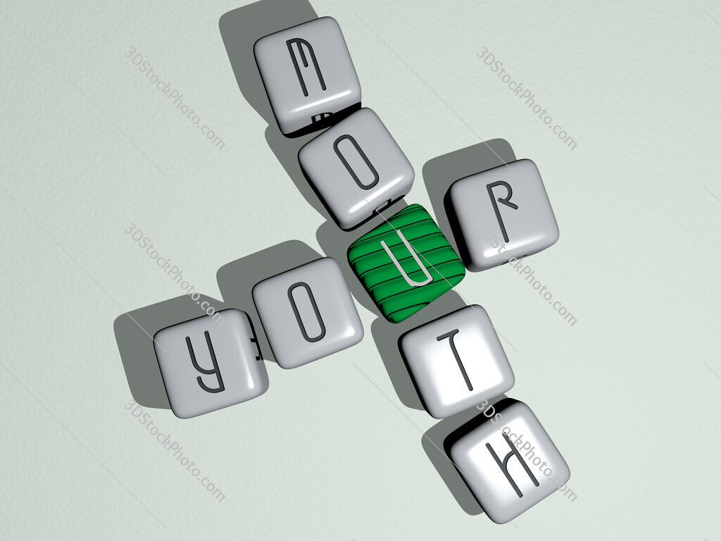 your mouth crossword by cubic dice letters