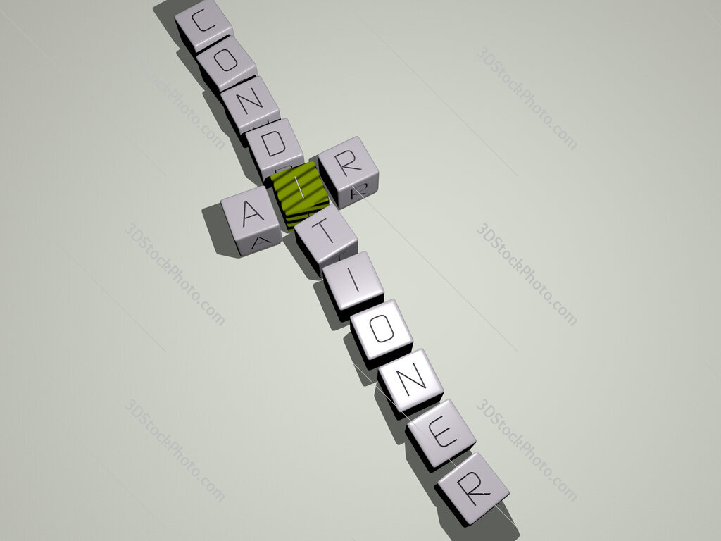 air conditioner crossword by cubic dice letters