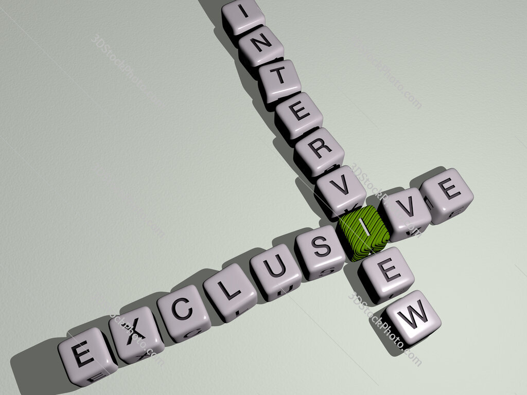 exclusive interview crossword by cubic dice letters