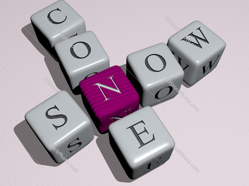 snow cone crossword by cubic dice letters