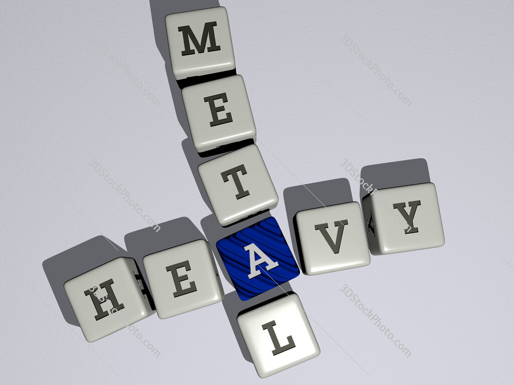 heavy metal crossword by cubic dice letters