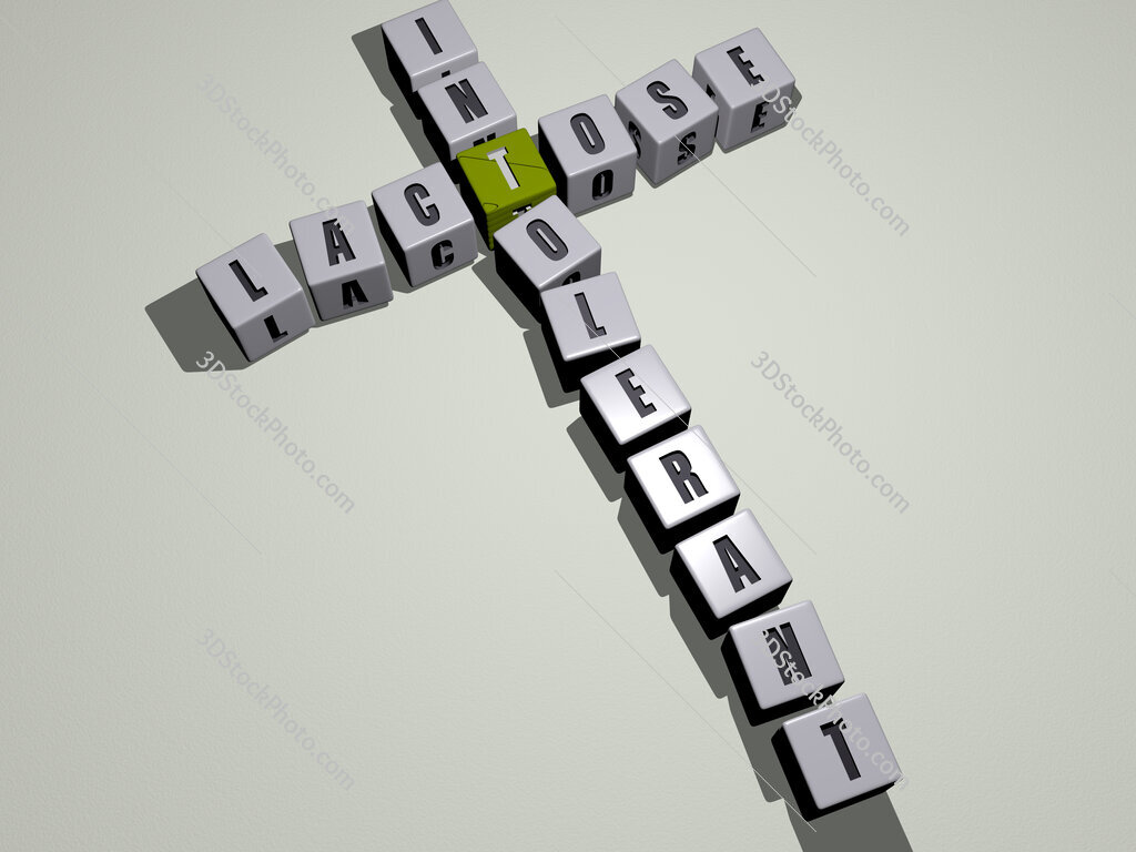 lactose intolerant crossword by cubic dice letters